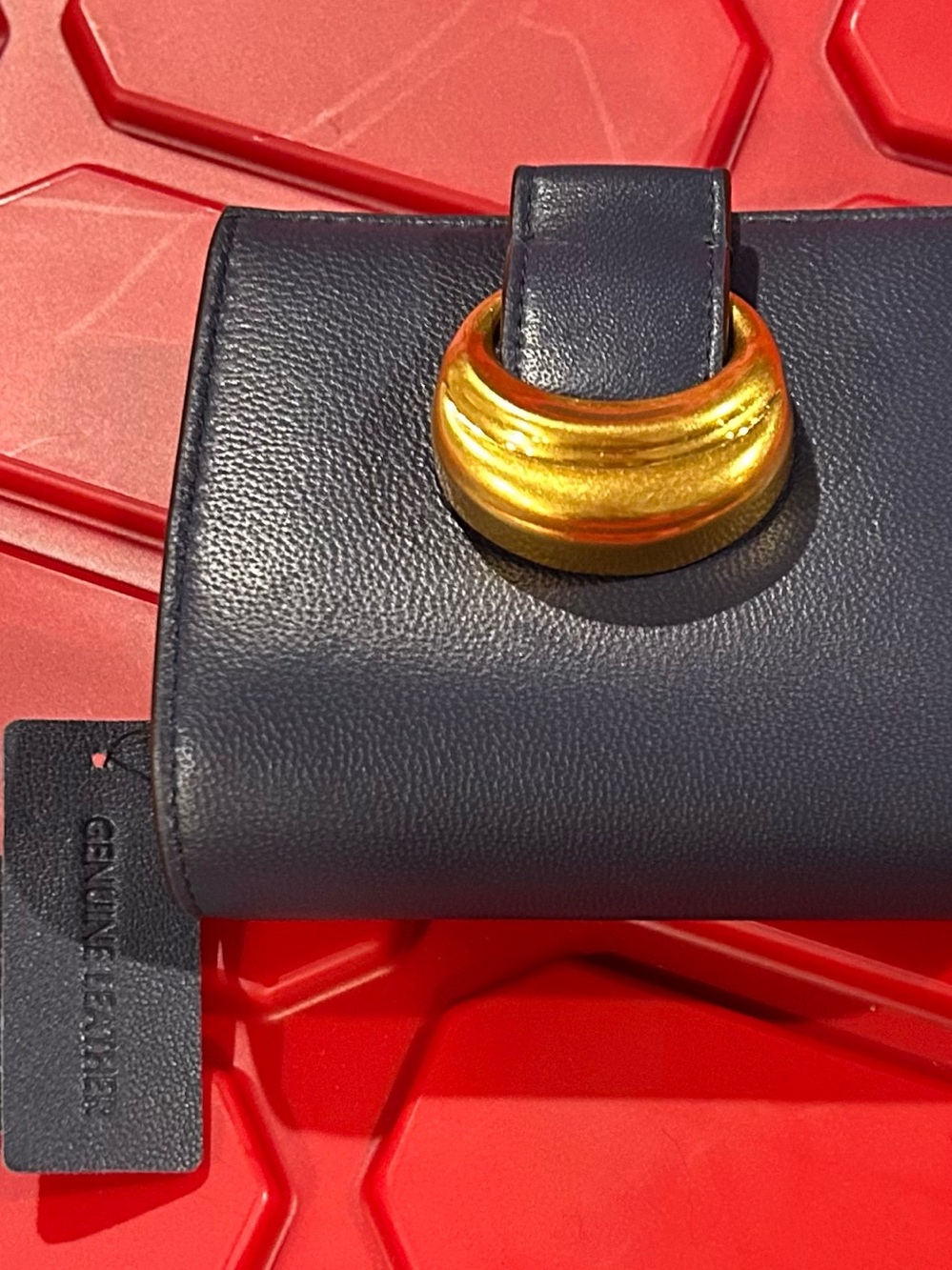 Donna Karan New York Valley Stream Leather Wallet